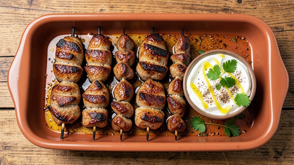 Baked Beef Kebabs Recipe: Charred-Edge Tenderness With Minimal Effort