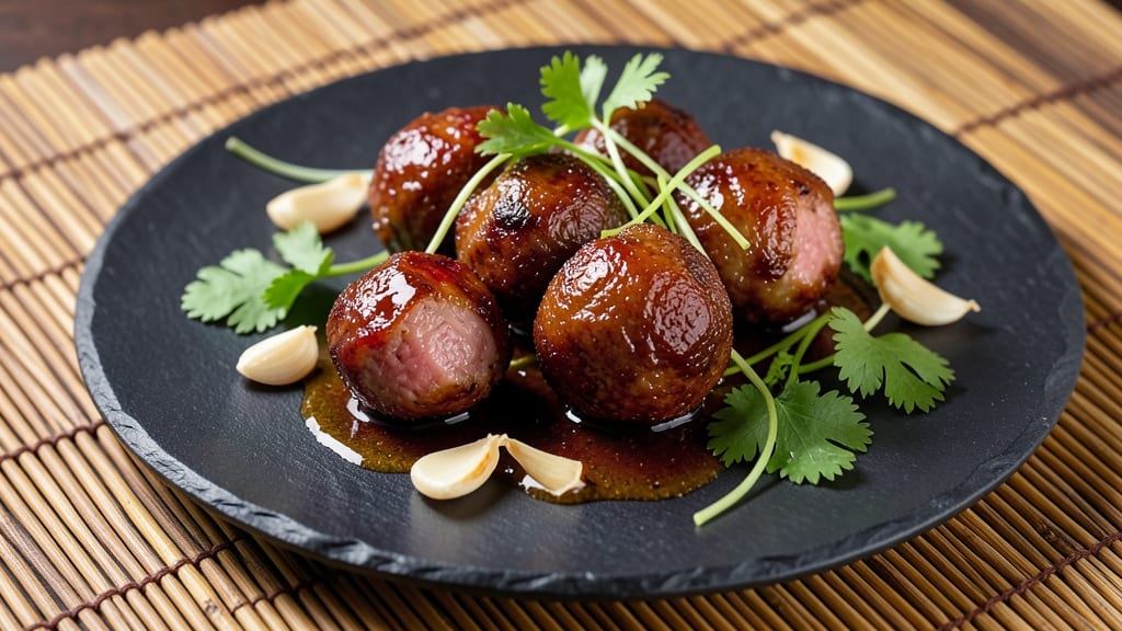 Asian Beef Balls Recipe: Crispy-Edged, Herby-Centered Bites