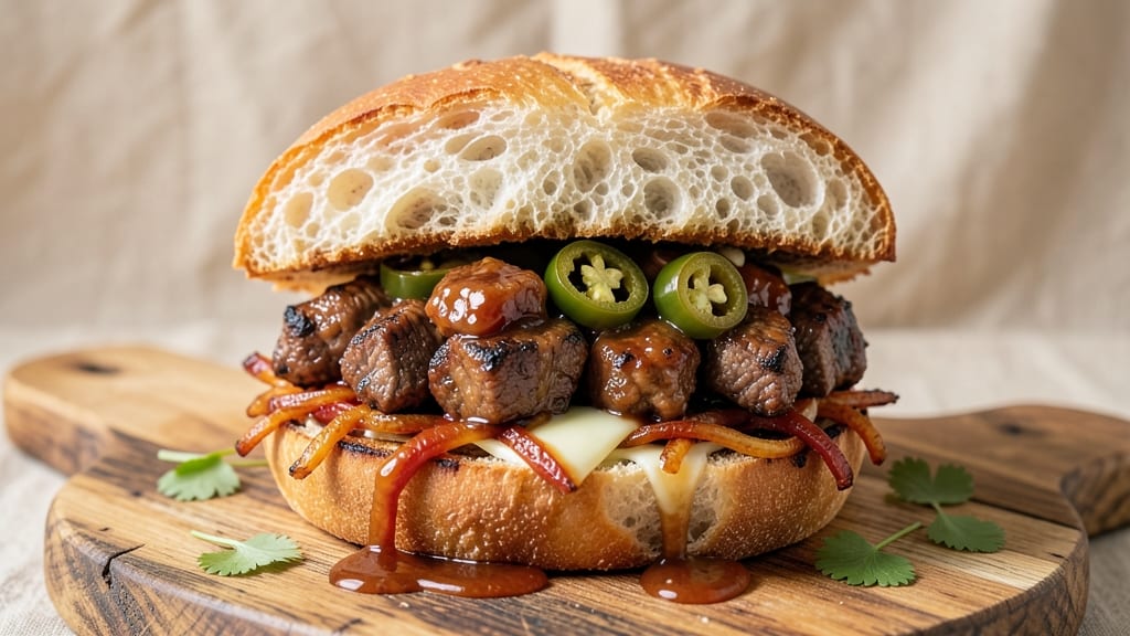 Slow Cooker Barbecue Beef Sandwich Recipe: Smoky, Saucy, and Crispy-Topped Comfort