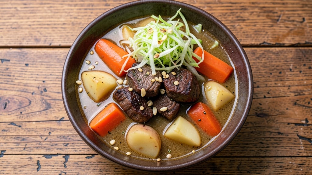 Beef and Cabbage Soup Recipe with Potatoes: Hearty One-Pot Simmer for Cozy Nights