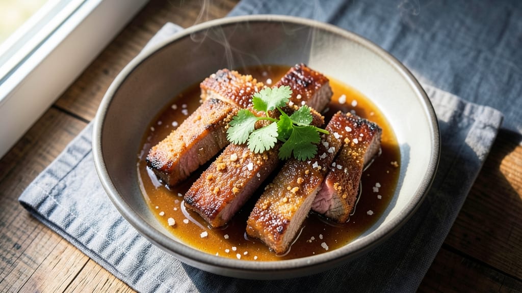 Air Fryer Crispy Beef Recipe: One-Pan Caramelized Crunch and Juicy Core