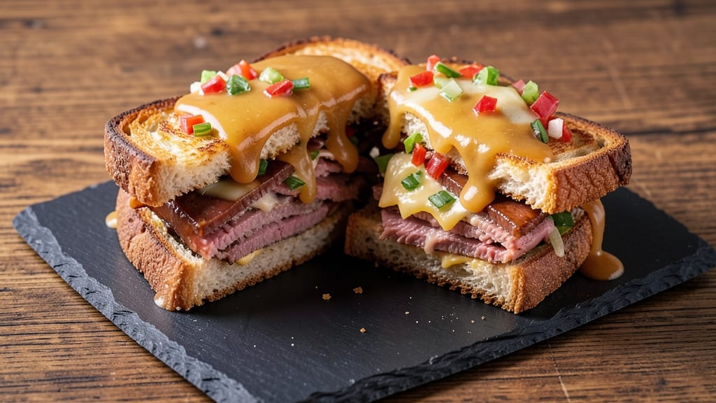 Arby's Corned Beef Reuben Recipe: Crispy Rye Stacks With Sauerkraut-Kissed Cheese