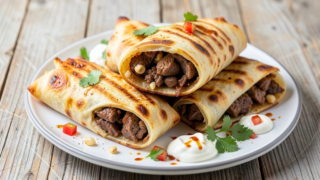 Air Fryer Beef Chimichanga Recipe: Crispy Shells and Bursting Cumin-Spiced Filling