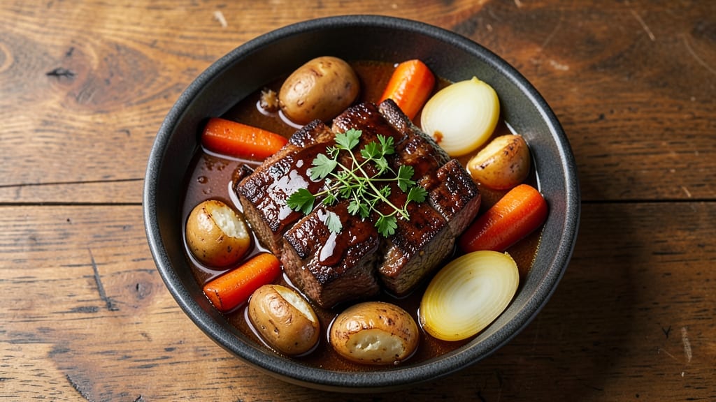 A1 Beef Stew Recipe: Deep-Roasted Beef and Caramelized Onions