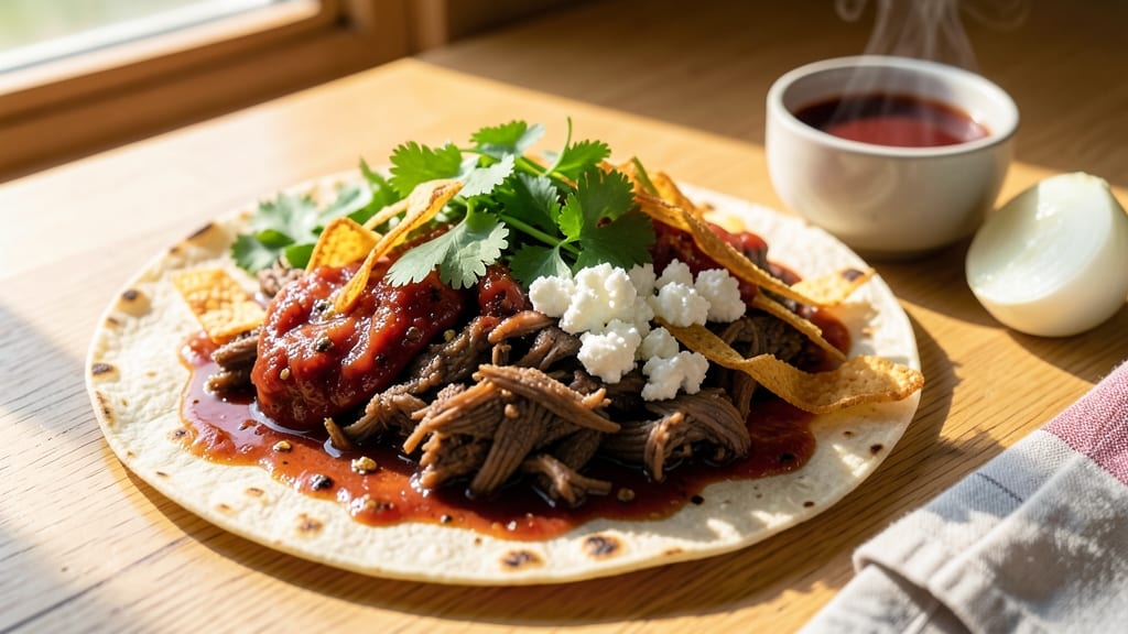 Authentic Beef Birria Tacos Recipe: Smoky Adobo-Braised Meat and Crispy Tortilla Crunch
