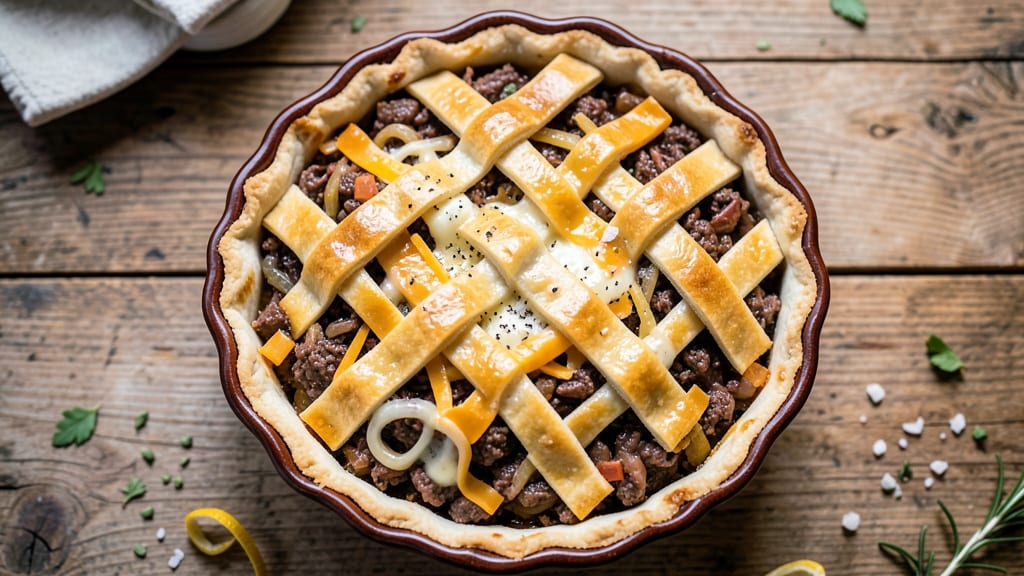 Beef and Cheese Pies Recipe: Flaky Pastry Crusts With Savory Fillings