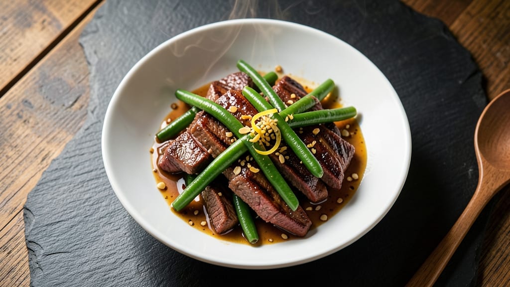 Asian Beef and Green Beans Recipe: Stir-Fried Umami and Crisp-Tender Bites