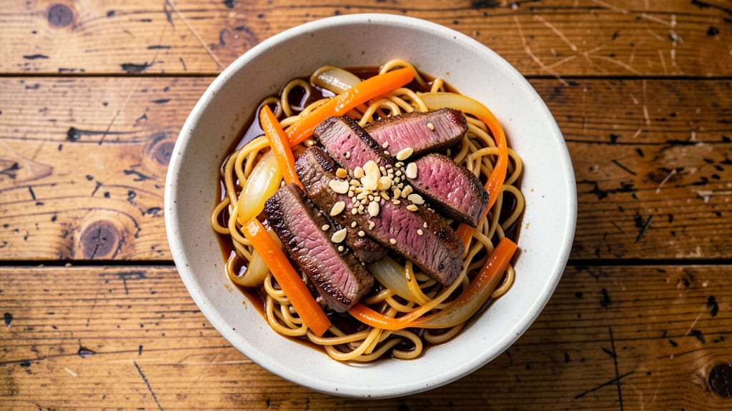 Authentic Beef Yakisoba Recipe: Charred Wok Crunch and Silky Noodle Harmony