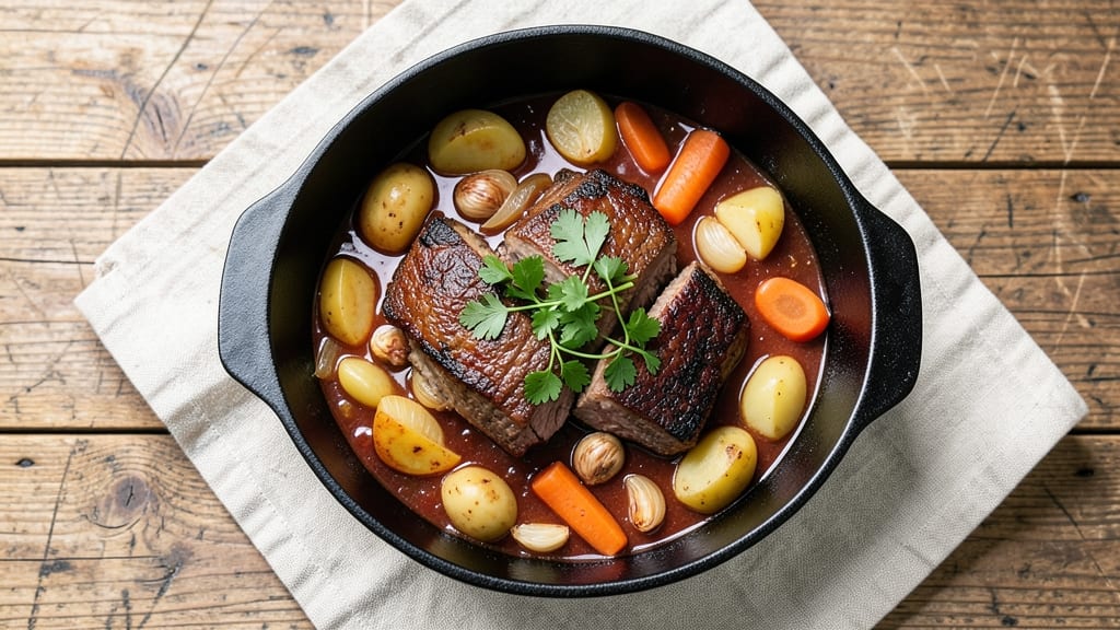 8 Hour Beef Stew Recipe: Deep-Simmered Richness With Meat That Melts