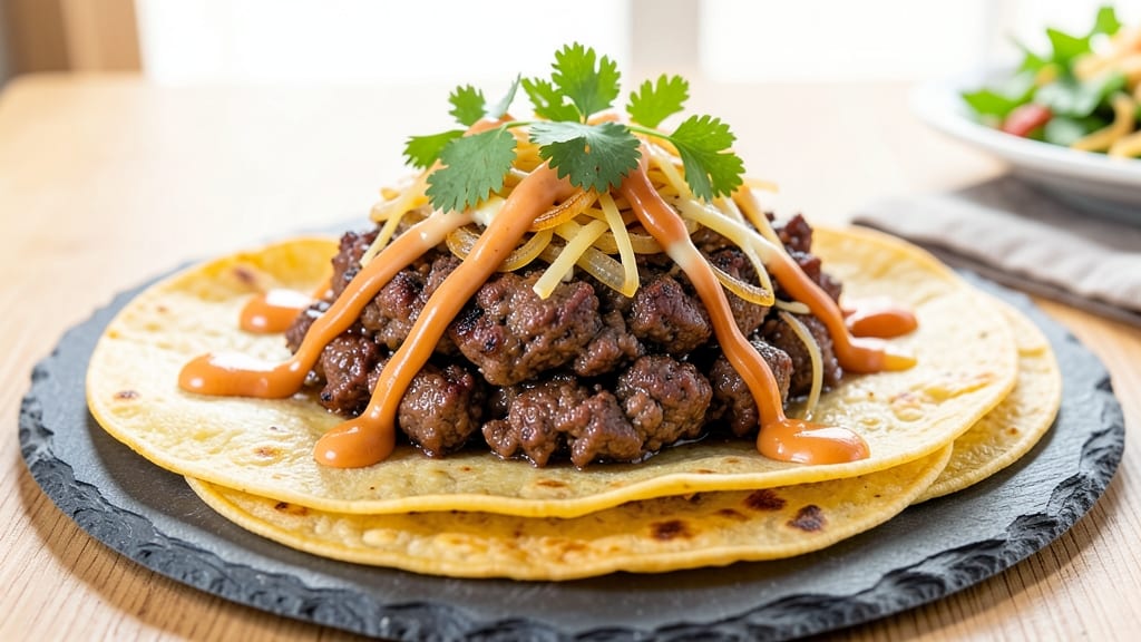 Amazing Beef Tacos Recipe: Sizzling Skillet Crunch With Caramelized Onions