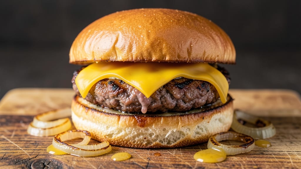 Beef and Cheese Burgers Recipe: Juicy Patties with Melted Cheese Rivers