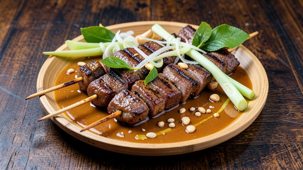 Authentic Thai Beef Satay Recipe: Skewered Spice and Peanut Butter Bliss