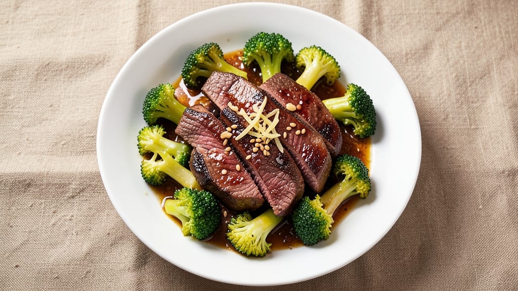 Beef and Broccoli Recipe by Tiffy Cooks: Stir-Fried Soy-Ginger Harmony in 20 Minutes