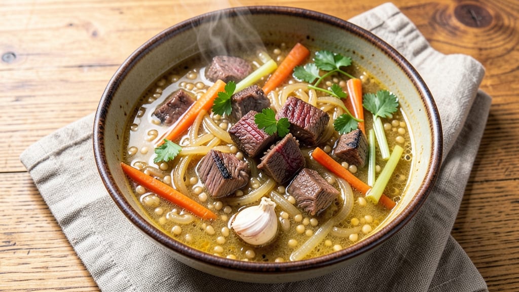 Beef Barley Soup Recipe Alton Brown: Slow-Simmered Depth With Caramelized Onion Richness