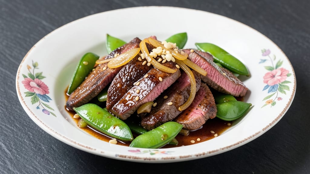 Beef and Pea Pods Stir Fry Recipe: Wok-Heated Soy-Ginger Crunch in 20 Minutes