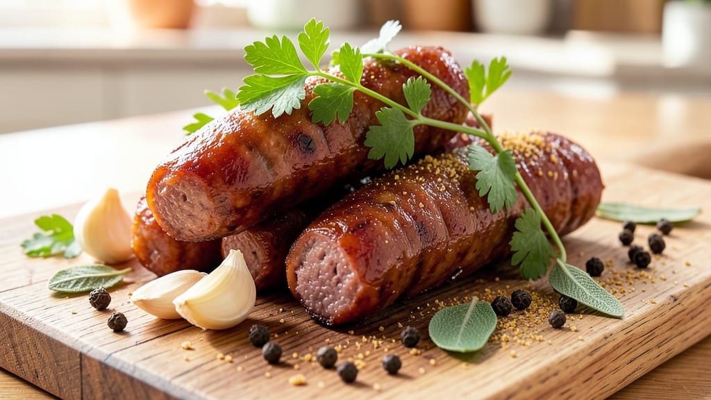 Australian Beef Sausages Recipe: Charred and Herby Grillhouse Flavor