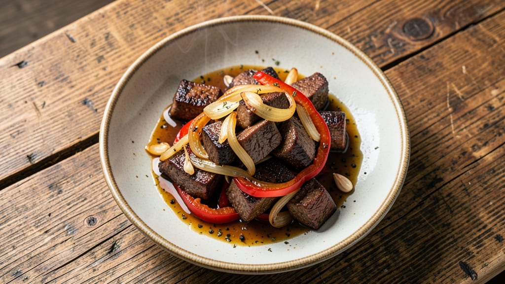 Beef Bell Pepper and Onion Recipe: One-Pan Skillet With Caramelized Sweetness
