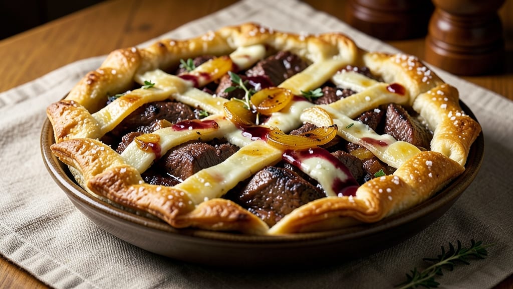 Beef and Stilton Pie Recipe: Savory Cheese Crust Meets Juicy Meat Filling