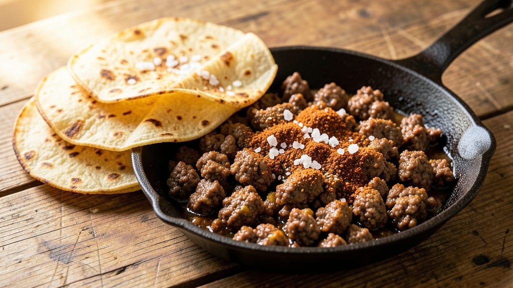 Basic Ground Beef Tacos Recipe: Crispy Tortilla Bites With Zesty Lime Twist