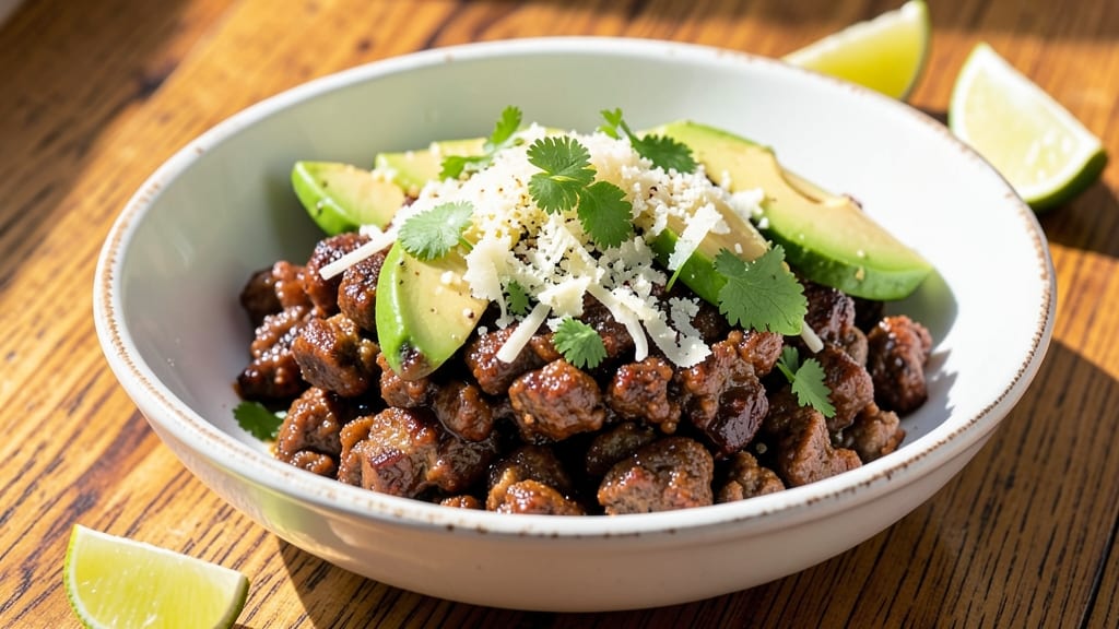 Avocado Ground Beef Recipe Ideas: Creamy Avocado-Tinged Tacos With Charred Corn