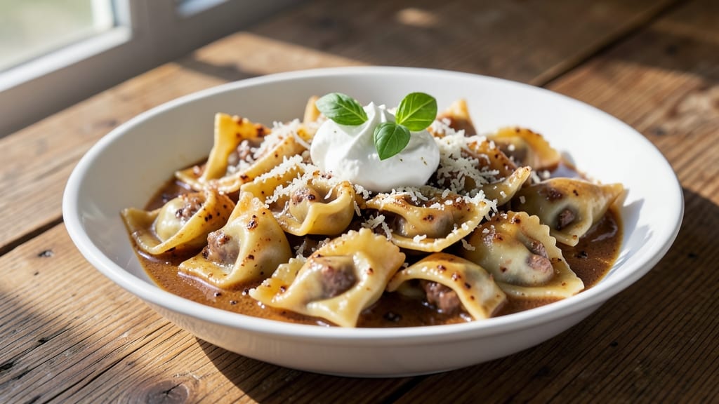Beef and Cheese Tortellini Recipe: Cheesy Pull-Apart Bites in 25 Minutes
