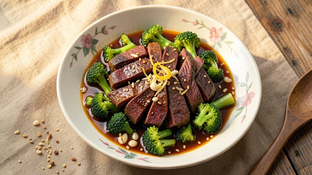 Beef and Broccoli Filipino Recipe: Soy-Steamed Tender Beef with Garlicky Broccoli