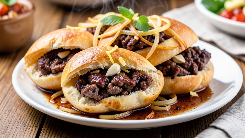 Beef Asado Siopao Recipe: Crispy Tortilla-Crusted Steak Bites