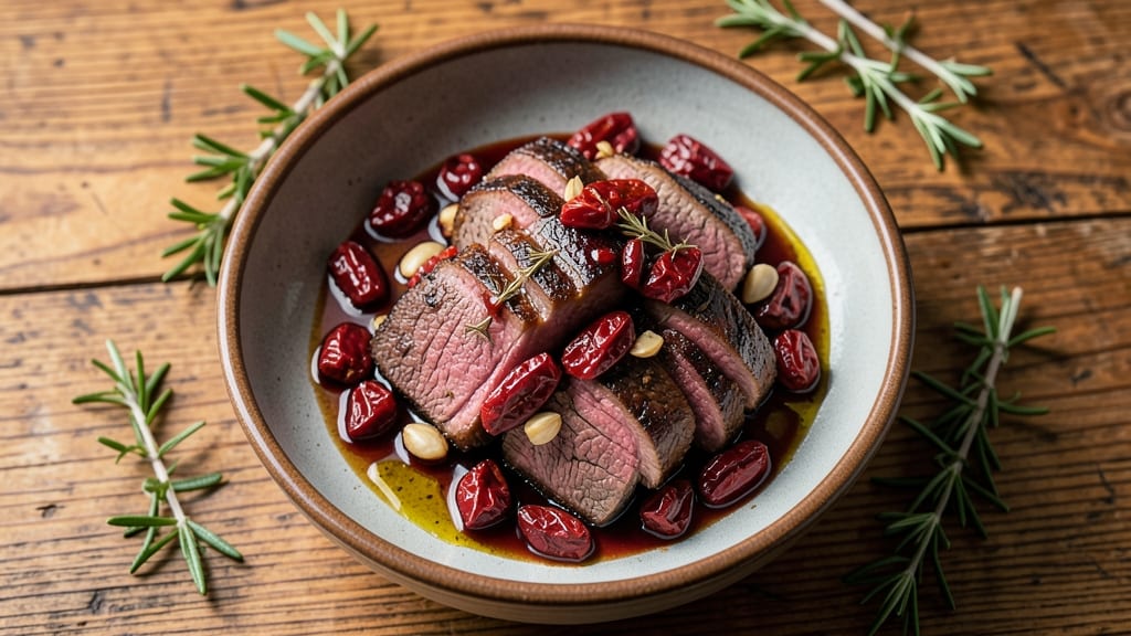 Beef and Sun-Dried Tomatoes Recipe: Sun-Kissed Umami Stew With Tender Meat