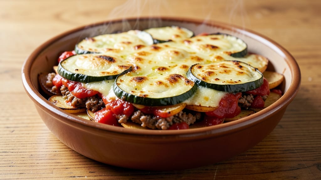 Beef and Potato Moussaka Recipe: Layered Eggplant Magic With Herbed Béchamel