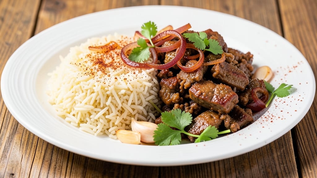 Basmati Rice and Ground Beef Recipe: One-Pan Fragrant Fusion with Golden Crisp