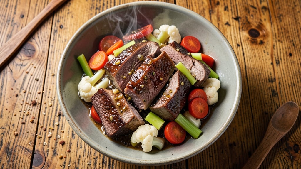 Al's Italian Beef Giardiniera Recipe: Crispy Tortilla Crowns Over Spicy Pickled Crunch