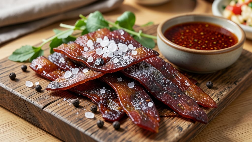 BBQ Sauce Beef Jerky Recipe: Smoky-Sweet Cured Meat in 24 Hours