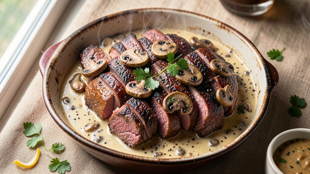 Beef and Mushroom Casserole Recipe: Rich Umami Layers With Crispy Topping