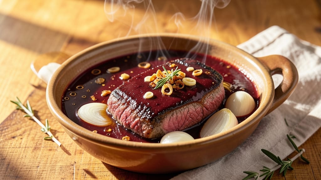 Beef and Red Wine Gravy Recipe: Deep, Rich Flavor From Pan Drippings