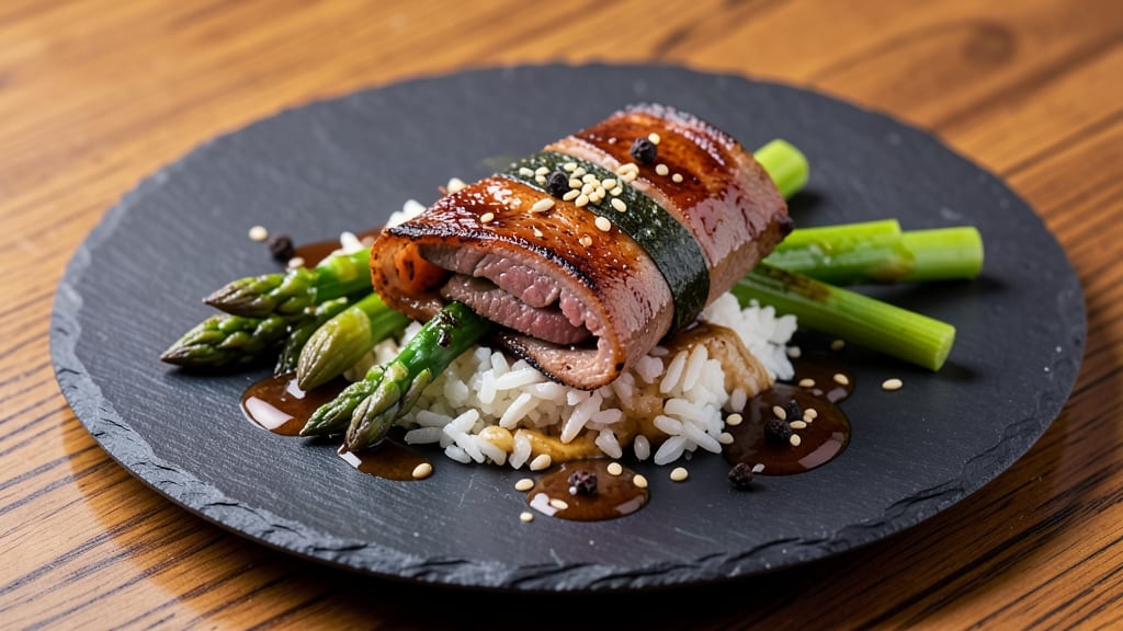 Beef and Asparagus Negimaki Recipe: Sweet-Savory Glaze That Caramelizes Edges
