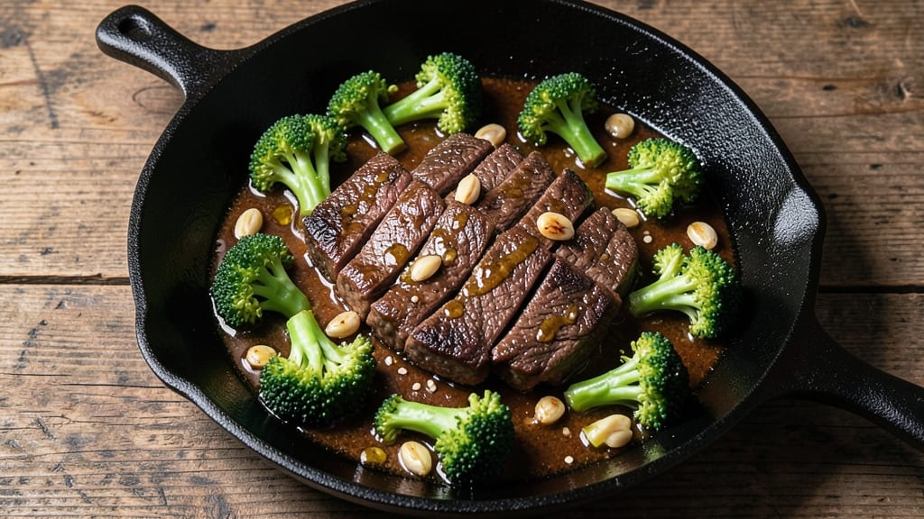 Beef and Broccoli Skillet Recipe: Wok-Style Stir-Fry With Caramelized Soy Glaze